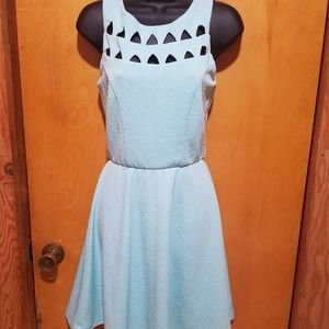 Blue Maurices Midi Dress